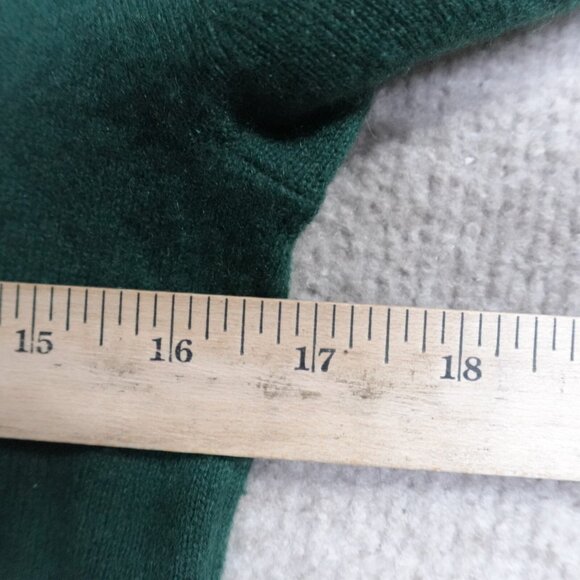 J.Crew Womens Sweater XS Green Solid Turtleneck Everyday Cashmere J6600 - Picture 7 of 9